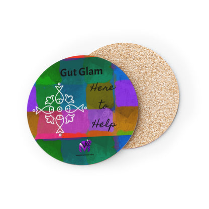 Speciality coasters - Gut Health ( Round/Square)