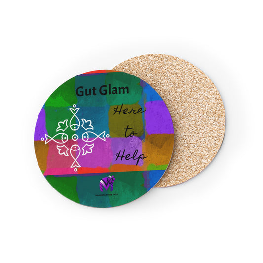 Speciality coasters - Gut Health ( Round/Square)