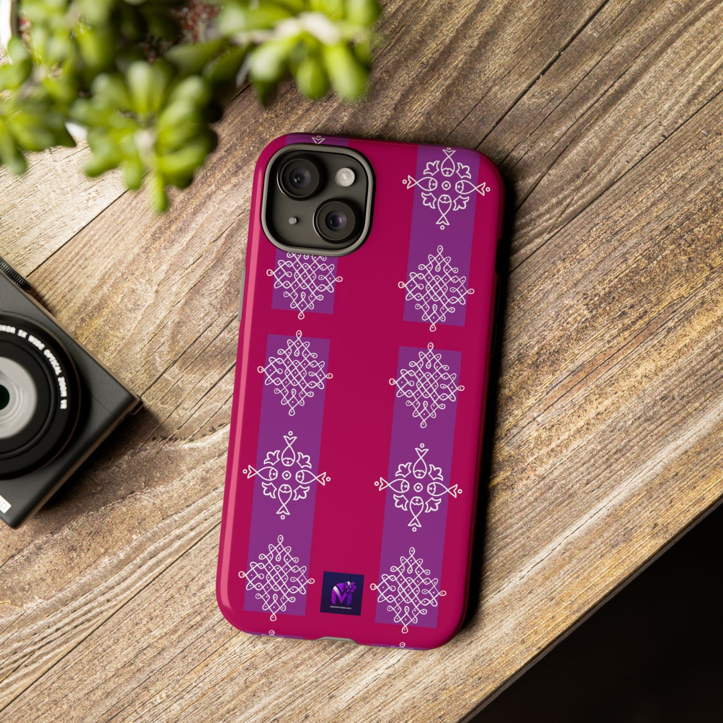 Tough Cases - Dots and Curves print