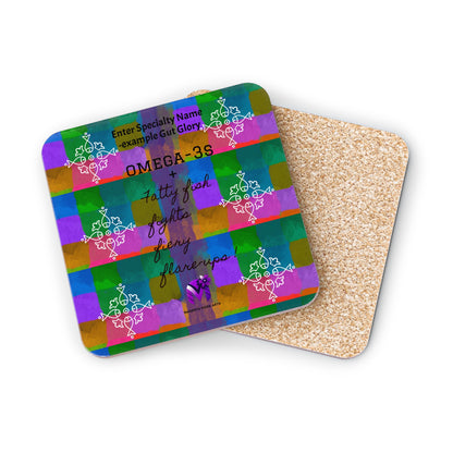 Personalised Speciality Coasters- Healthcare themed( Round/Square)