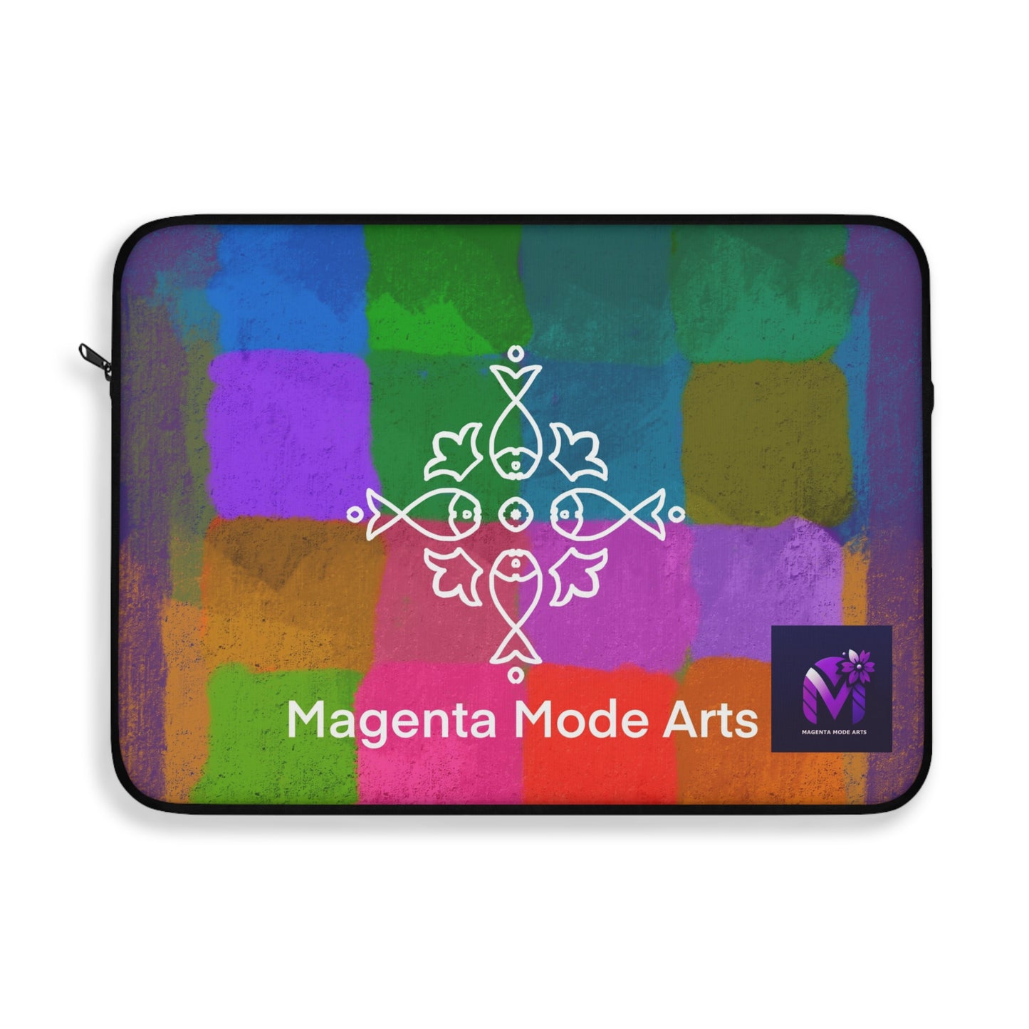 Laptop Sleeve - Sacred Matsya print