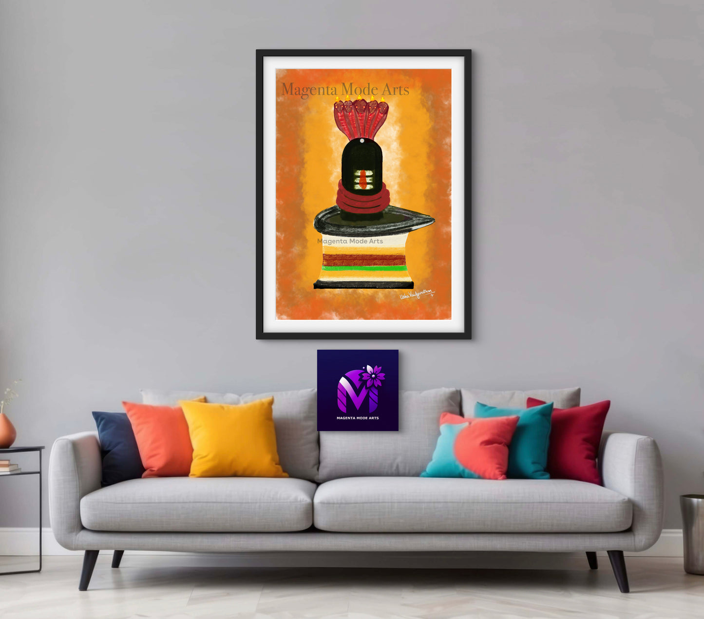 Maha Shiva Rathri - Rolled Poster Art (no frame included)