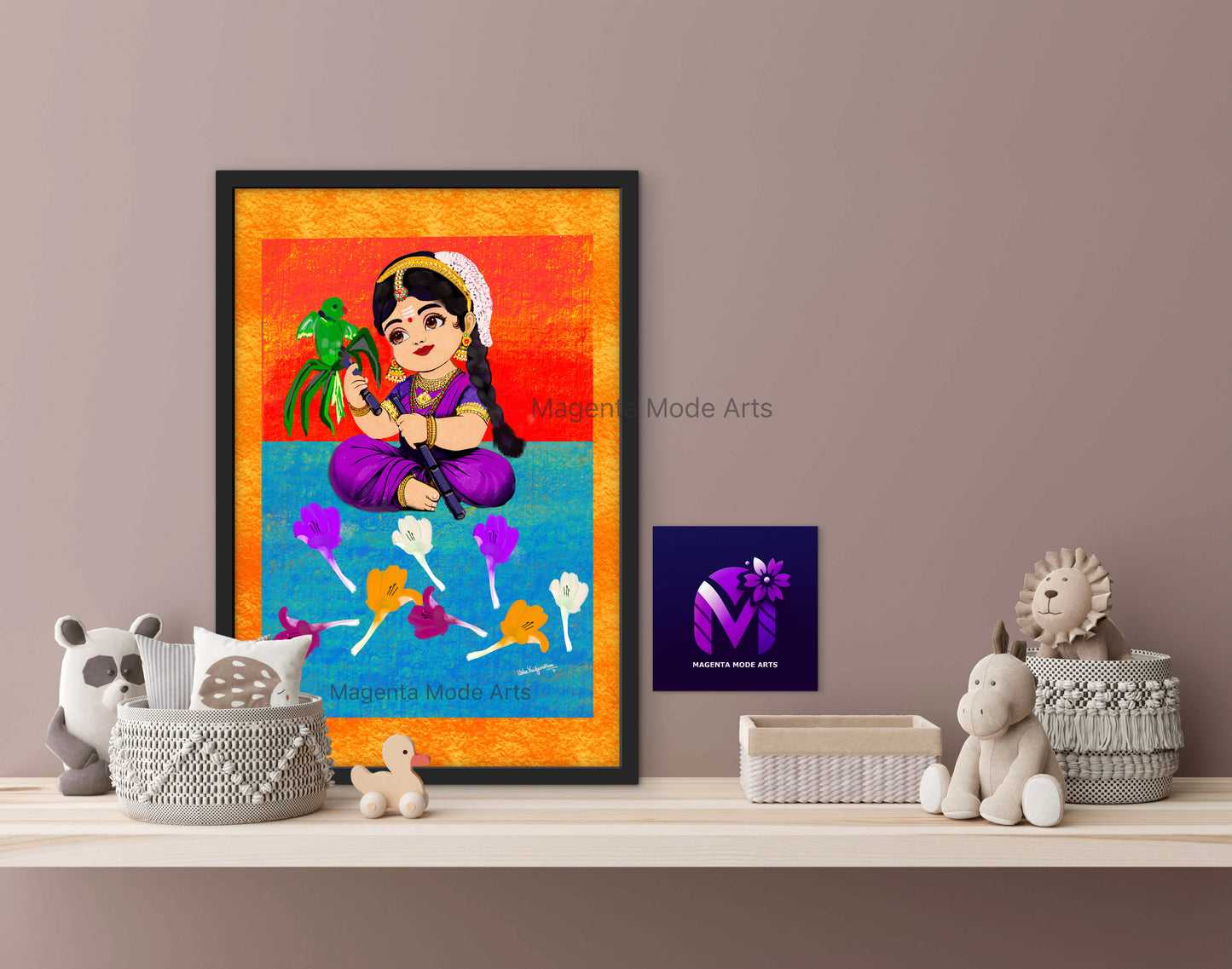 Kanya Kamakshi - Framed Art