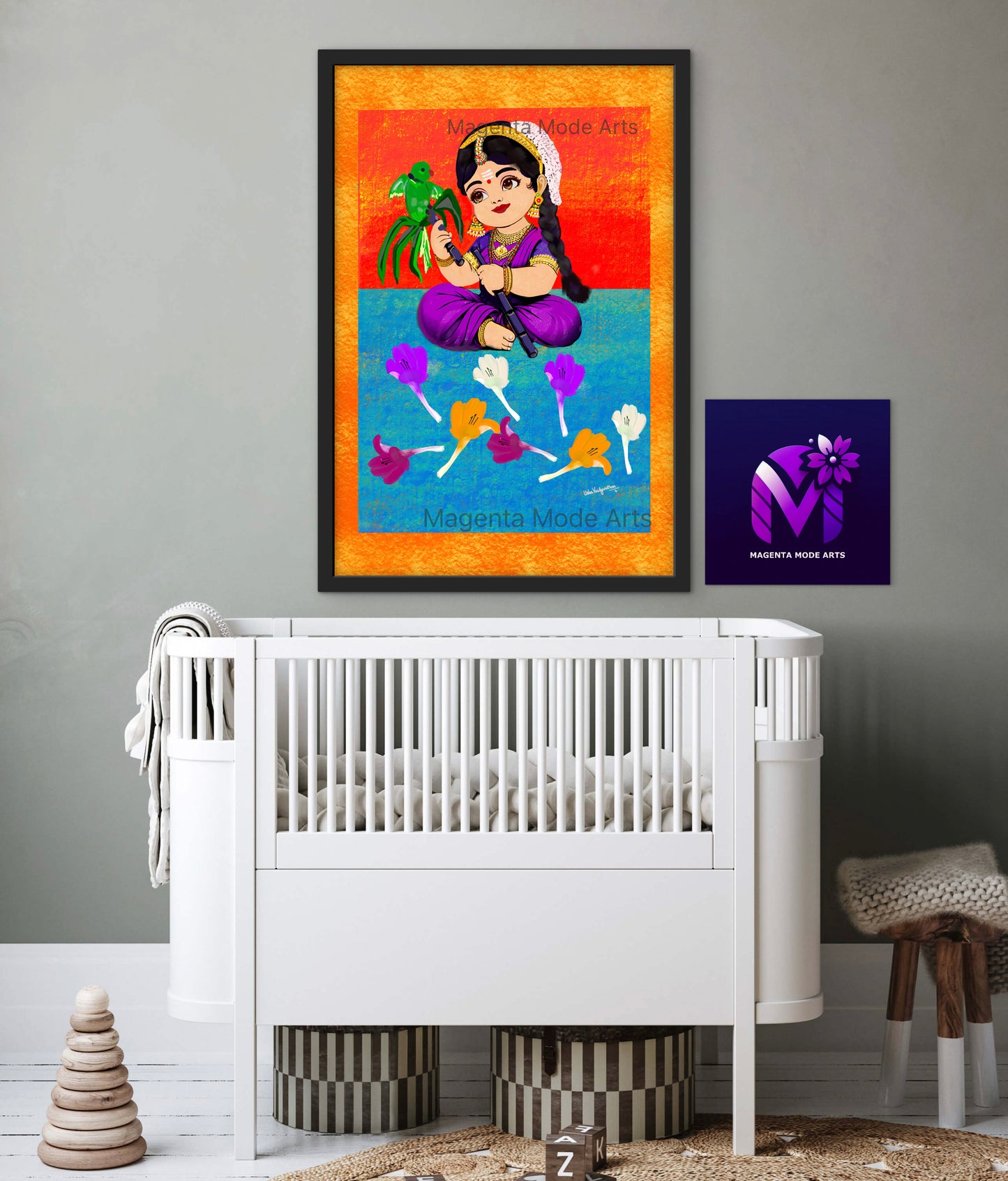 Kanya Kamakshi - Framed Art