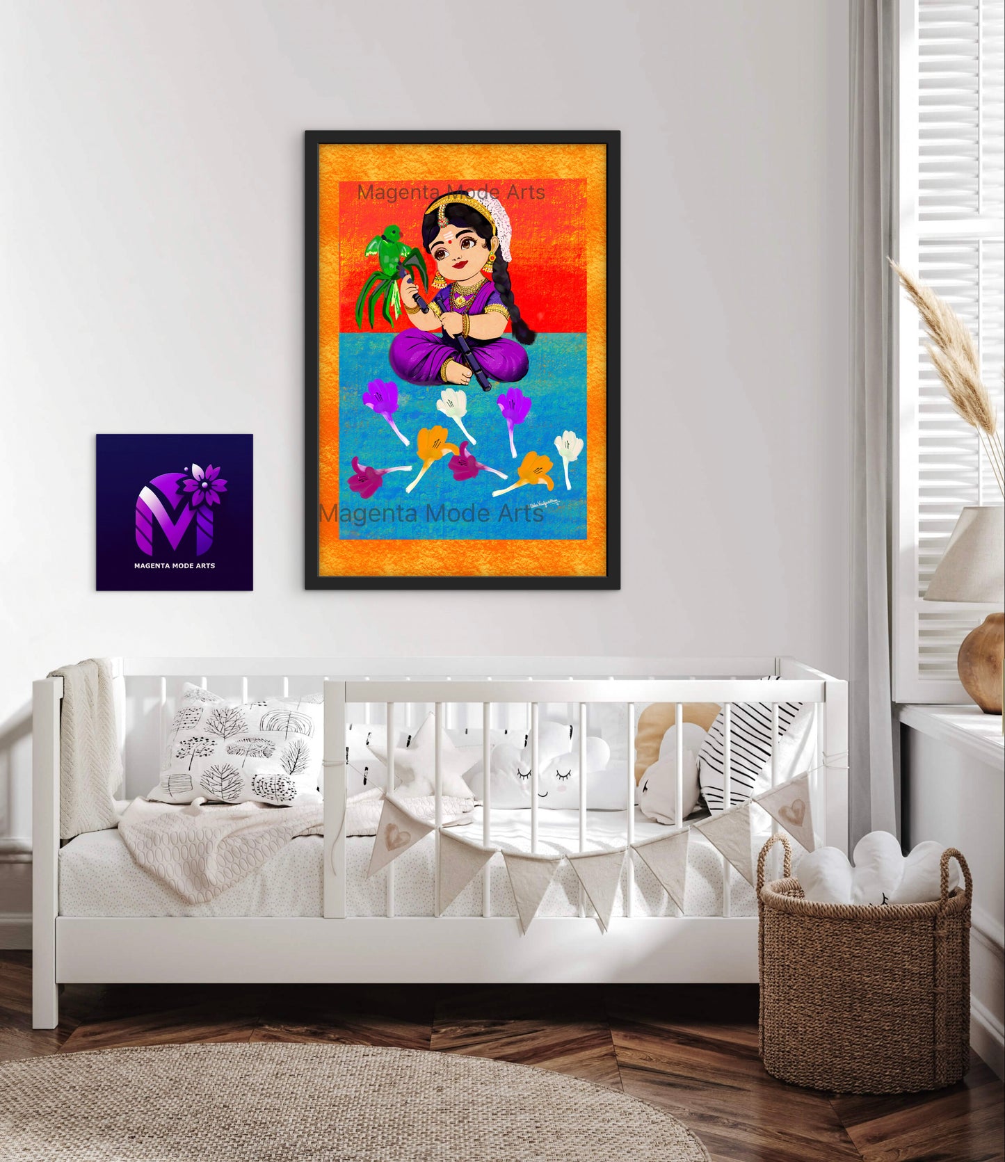 Kanya Kamakshi - Framed Art