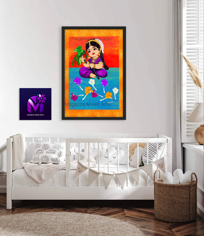 Kanya Kamakshi - Framed Art