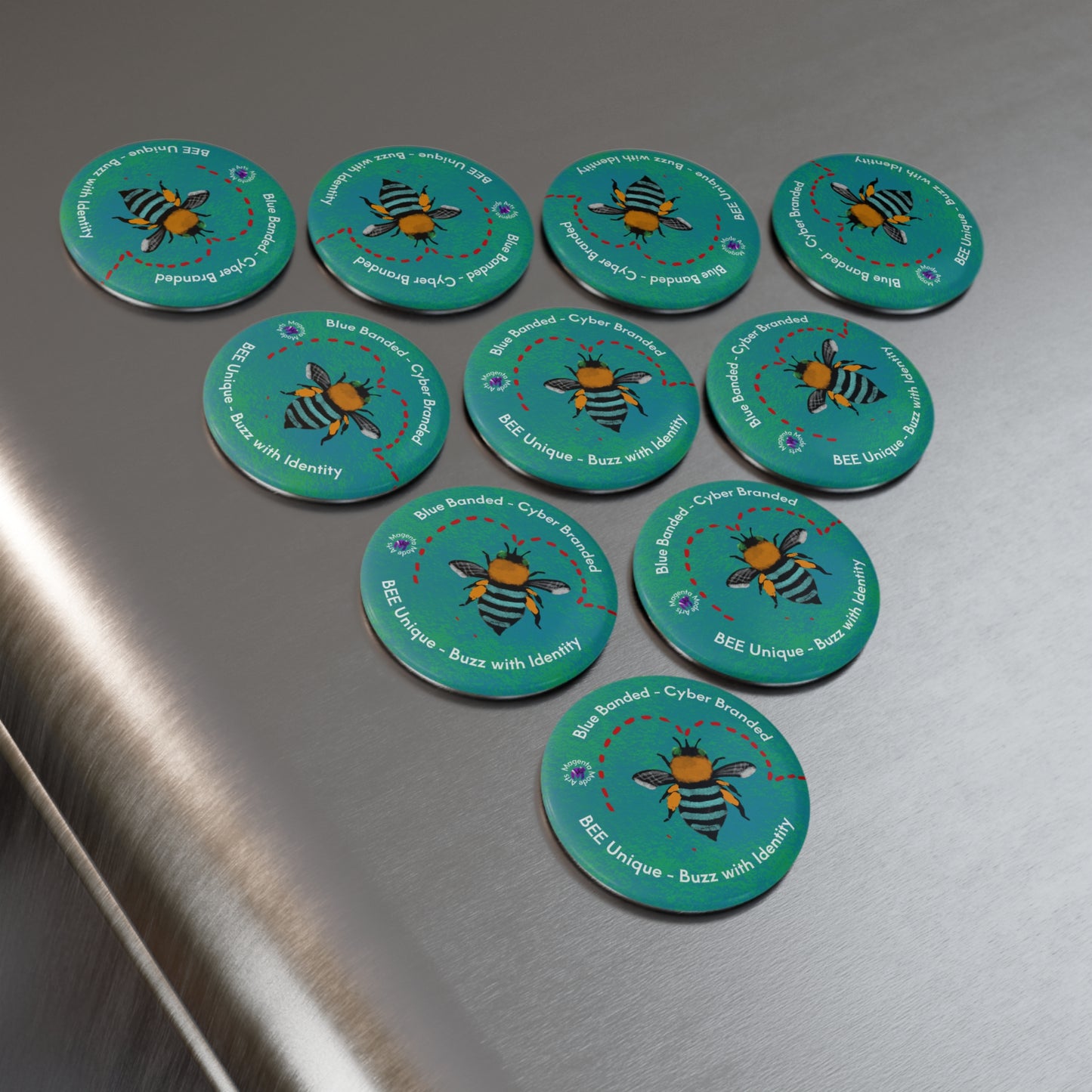 Cyber Magnets - Bee Unique (Set of 10 pieces)